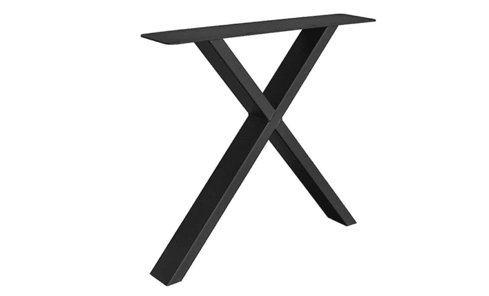  X-Gestelle Fineline Schwarz/Weiß
